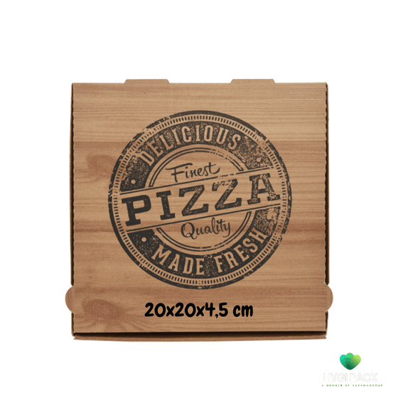 Pizza-Karton Modell New York 20x20x4,2 cm