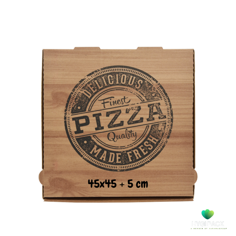 Pizza-Karton Modell Metro 45x45 +4,2 cm